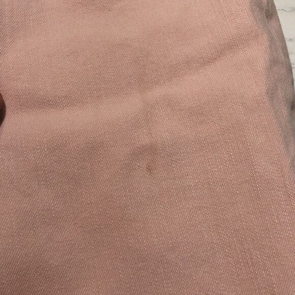 Veronica Beard Debbie Ankle Skinny High Rise Jeans 27 Button Fly Pink Stretch - Picture 12 of 14